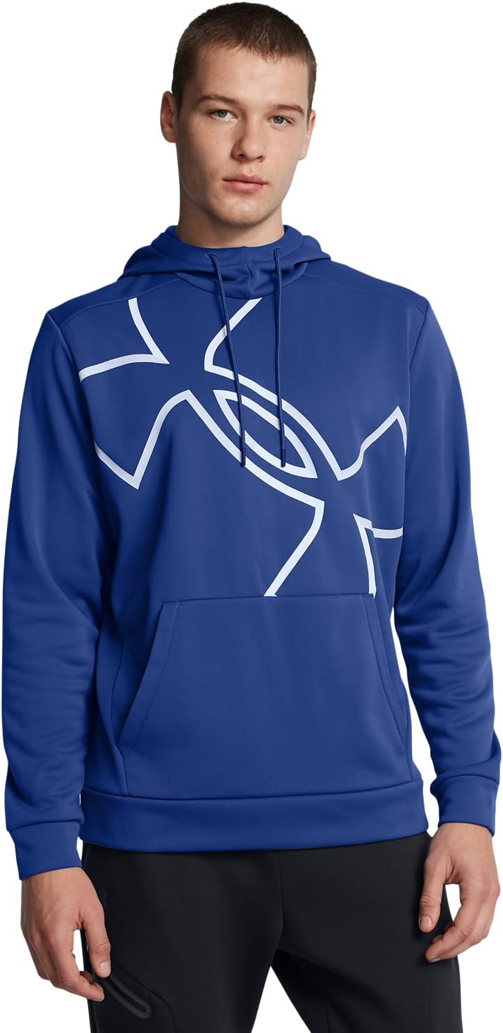 

Under Armour unisex-adult Ua Armour Fleece Hbr Logo Hd, Tech Blue