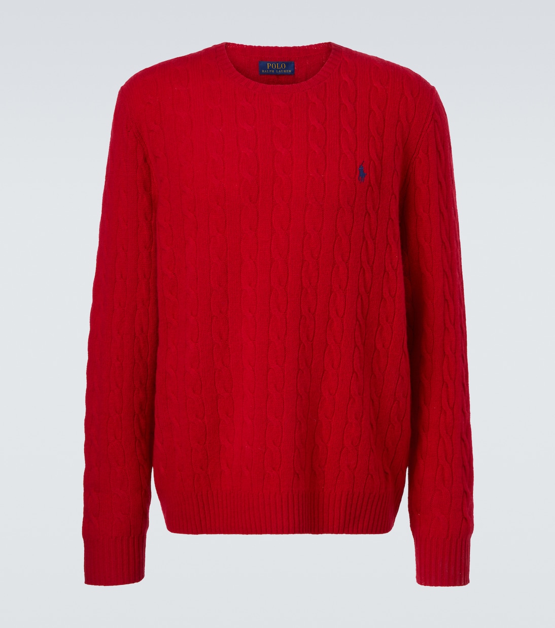 

Вязаный свитер из шерсти и кашемира Polo Ralph Lauren, Park Ave Red