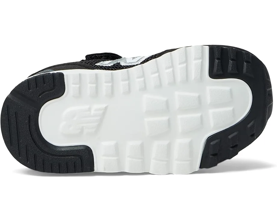 Кроссовки New Balance Kids 515 New-B Hook-and-Loop (Infant/Toddler), Black/White — фото 3
