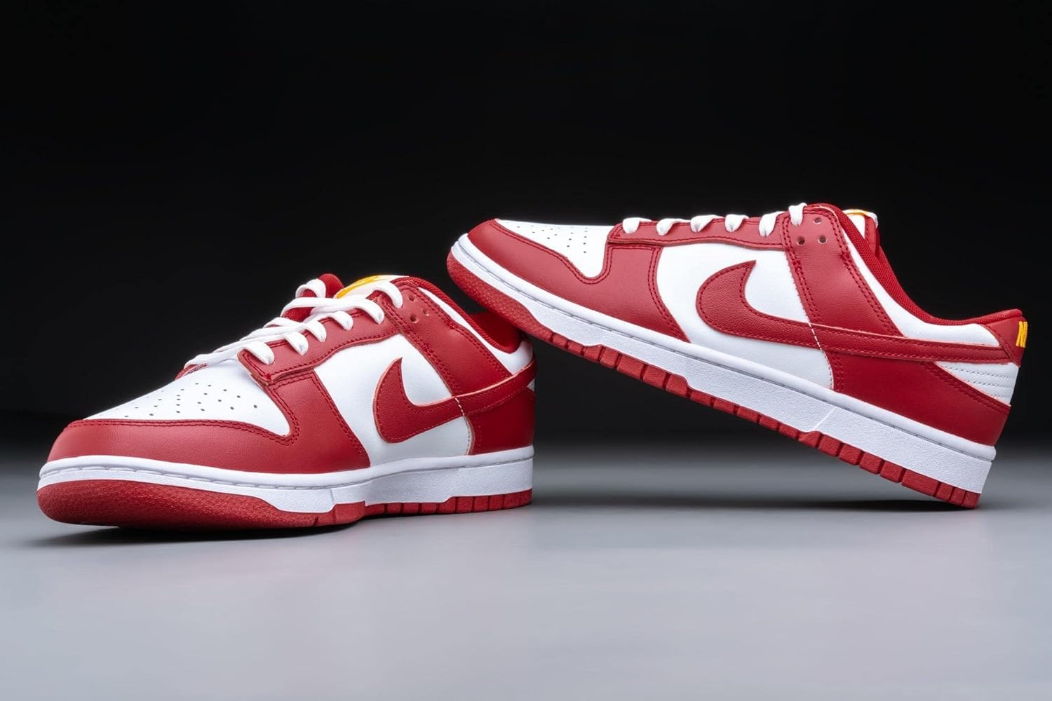 Мужские кроссовки Nike Dunk Low Mystic Red, белый/красный — фото 3