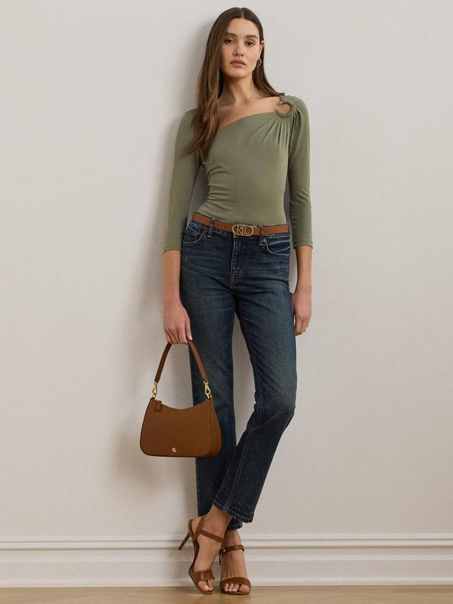

Асимметричный топ ataine Ralph Lauren, цвет Sage Green