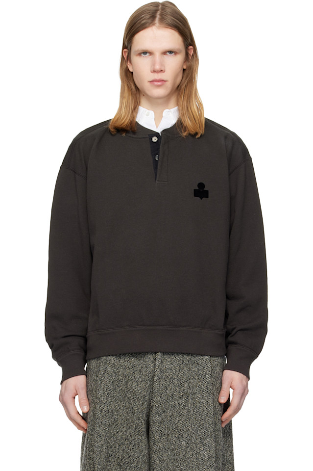 

Толстовка Gray Mathias Isabel Marant, Faded Black