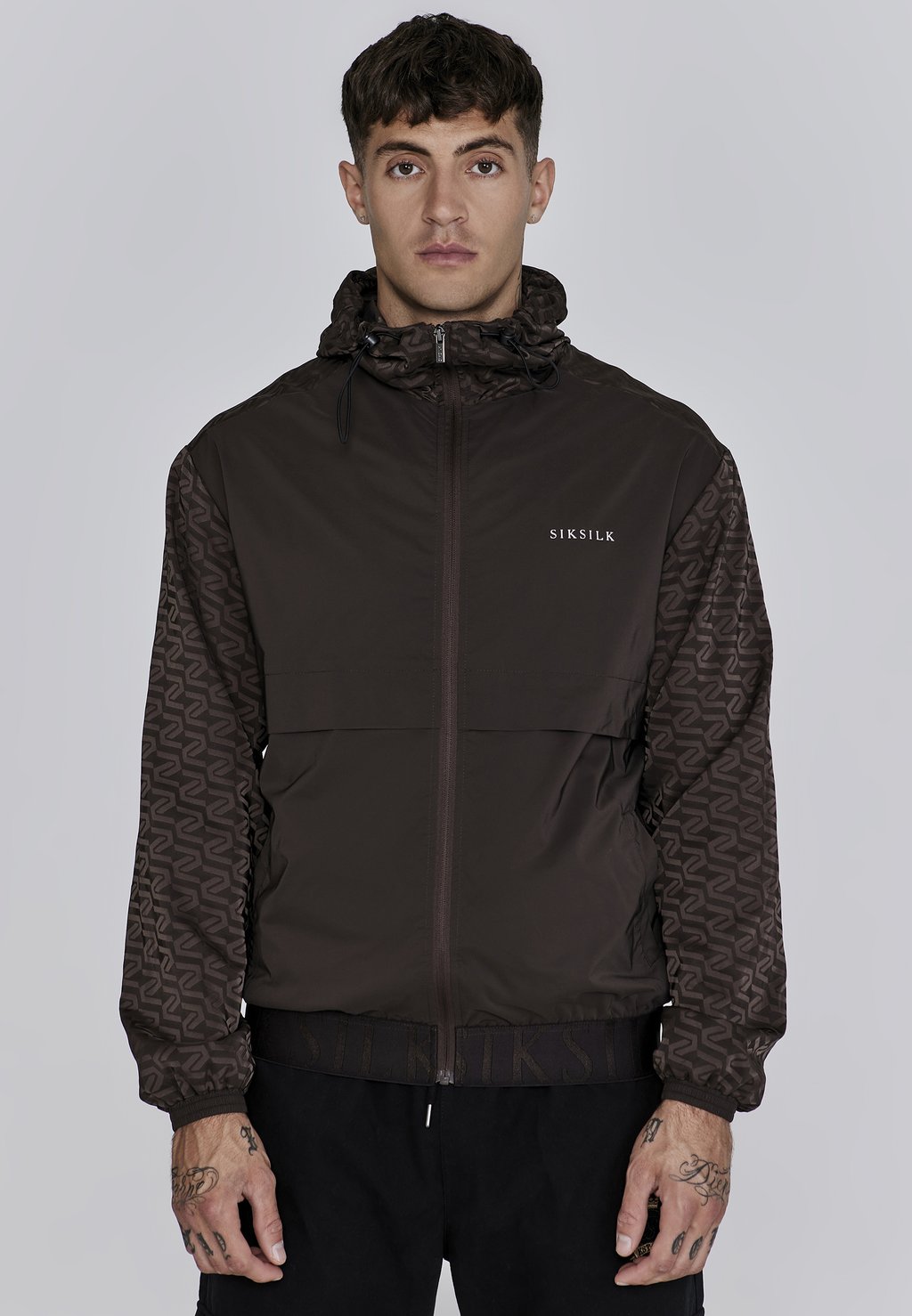 

Летняя куртка Windbreaker SIKSILK, коричневый