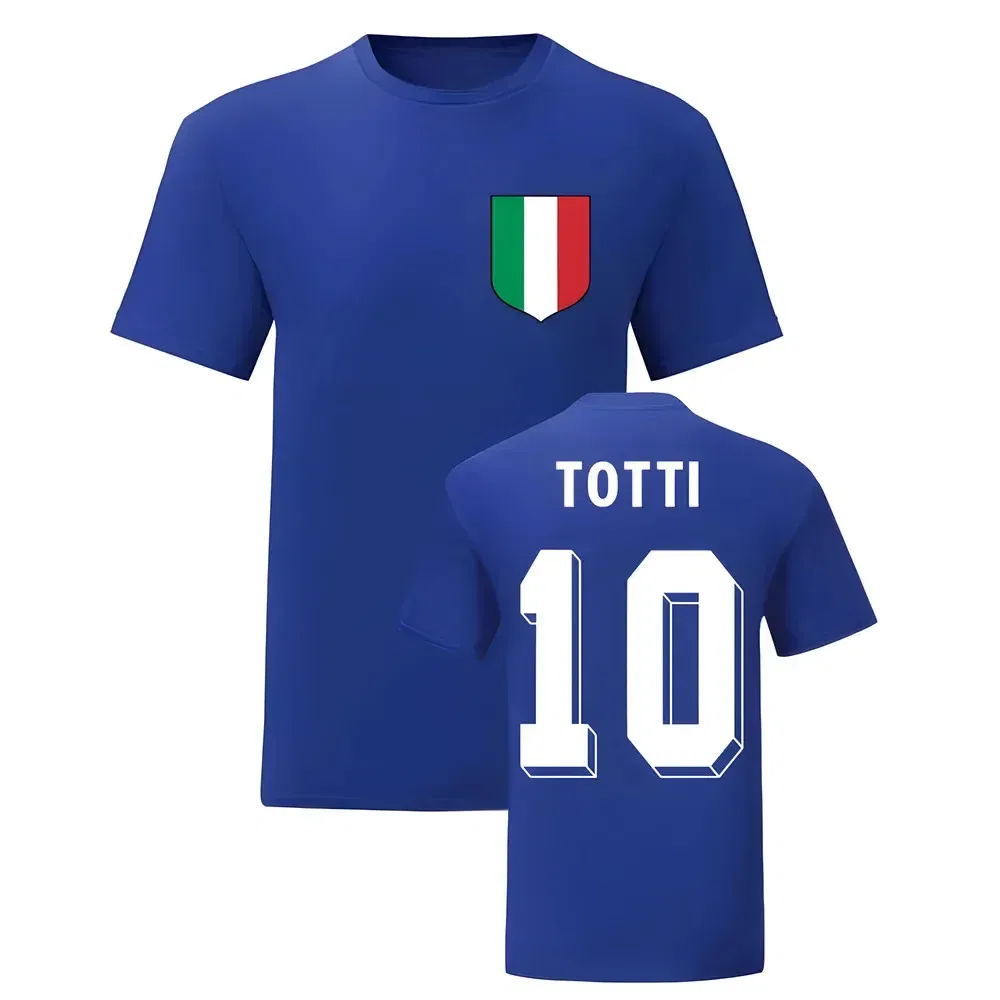 Футбольная футболка Francesco Totti National Hero, Italy, синий — фото 2