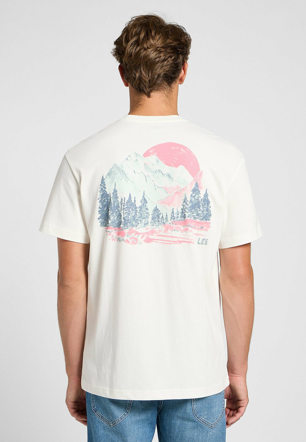 

Футболка с принтом RELAXED GRAPHIC Lee, бежевый