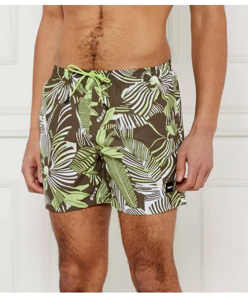 

Плавки-Шорты «Пиранья» Regular fit Boss, зеленый