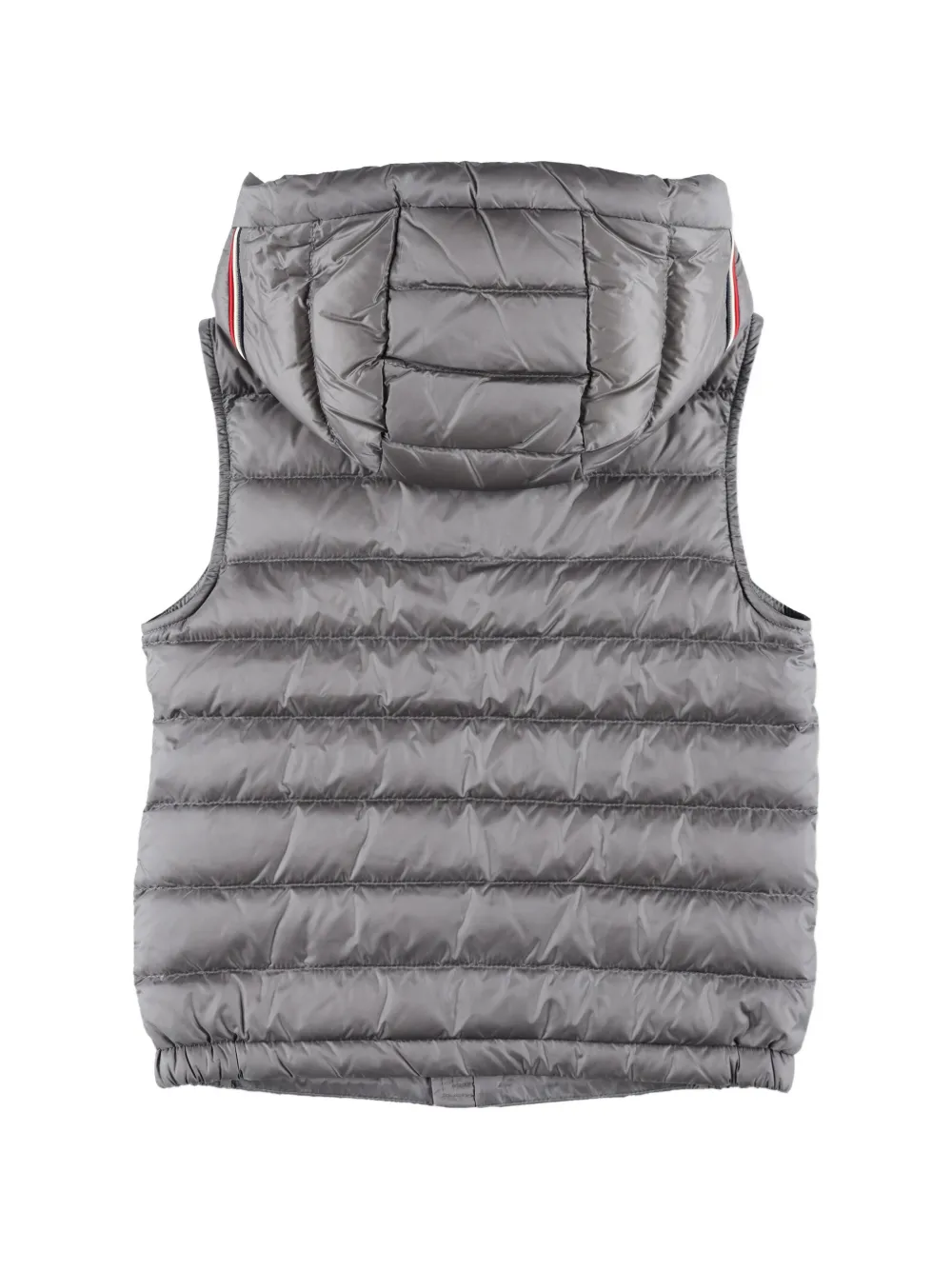 Стеганый жилет Uzzay Moncler Enfant, серый — фото 2