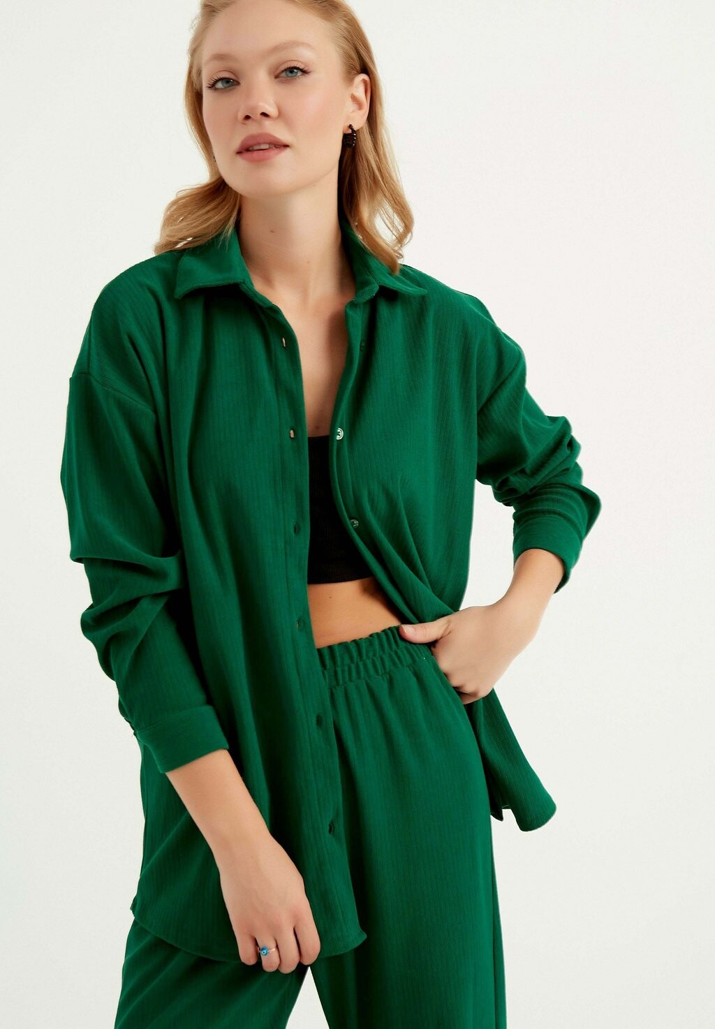 

Блузка-рубашка CAMISOLE Herita, цвет green