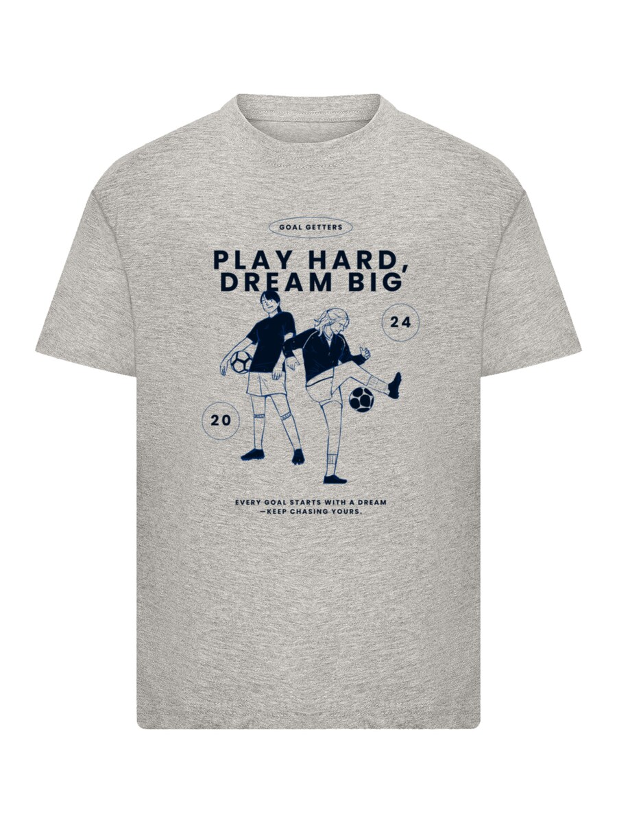 

Рубашка F4NT4STIC Play Hard Dream Big Goal Getters Edition, серый