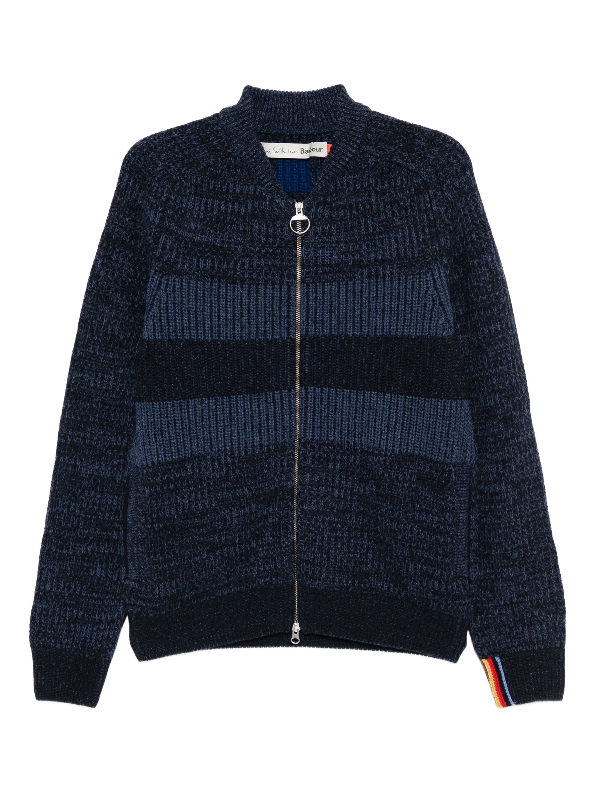 

Кардиган из коллаборации с Paul Smith Barbour, синий
