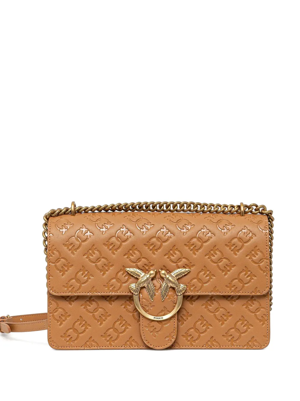 

Сумка через плечо Love One PINKO, коричневый