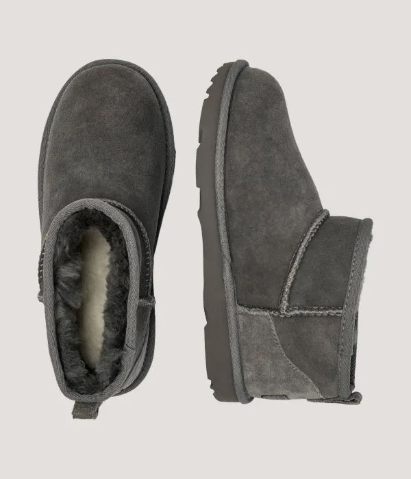 Детские классические ультрамини-сапоги для сноуборда Ugg, серый — фото 3