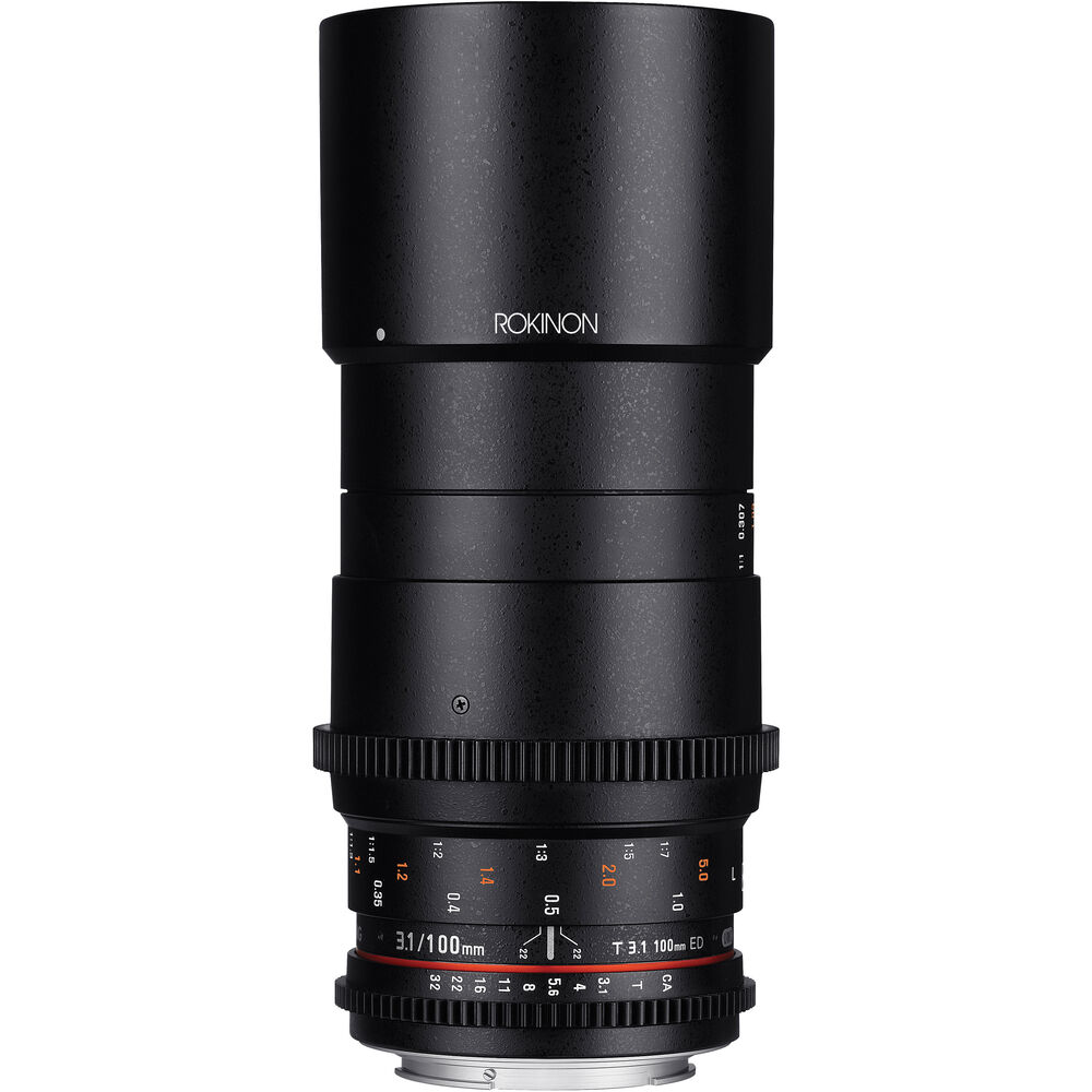 

Объектив Rokinon 100mm T3.1 Macro Cine DS для крепления Canon EF