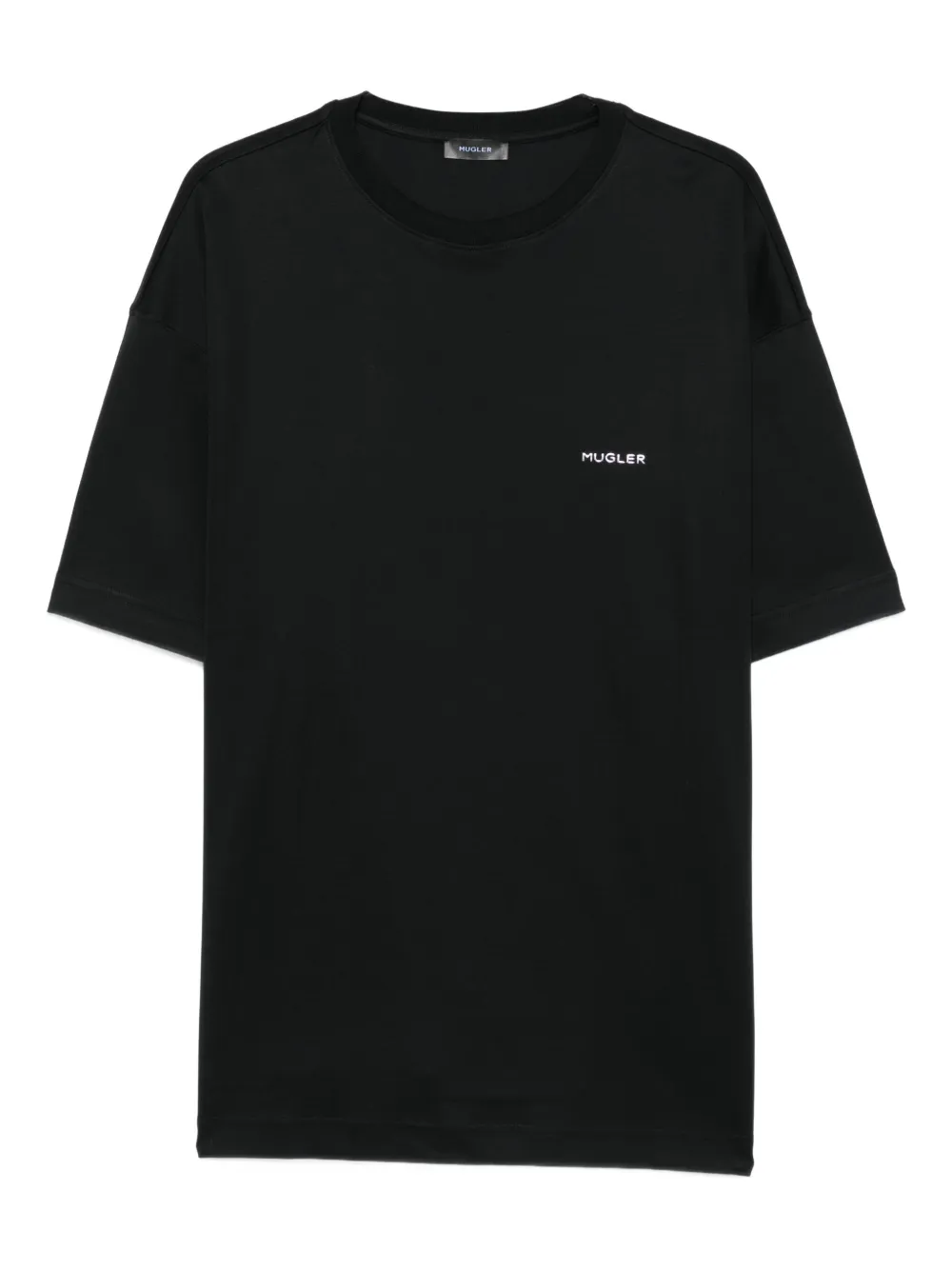 

Футболка с логотипом Mugler, черный