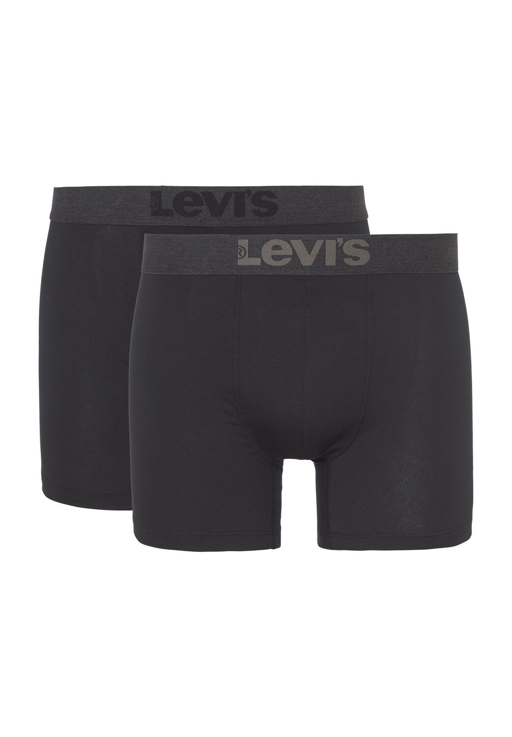

Трусы, 2 шт., пояс с логотипом, мужские Levi's, черный