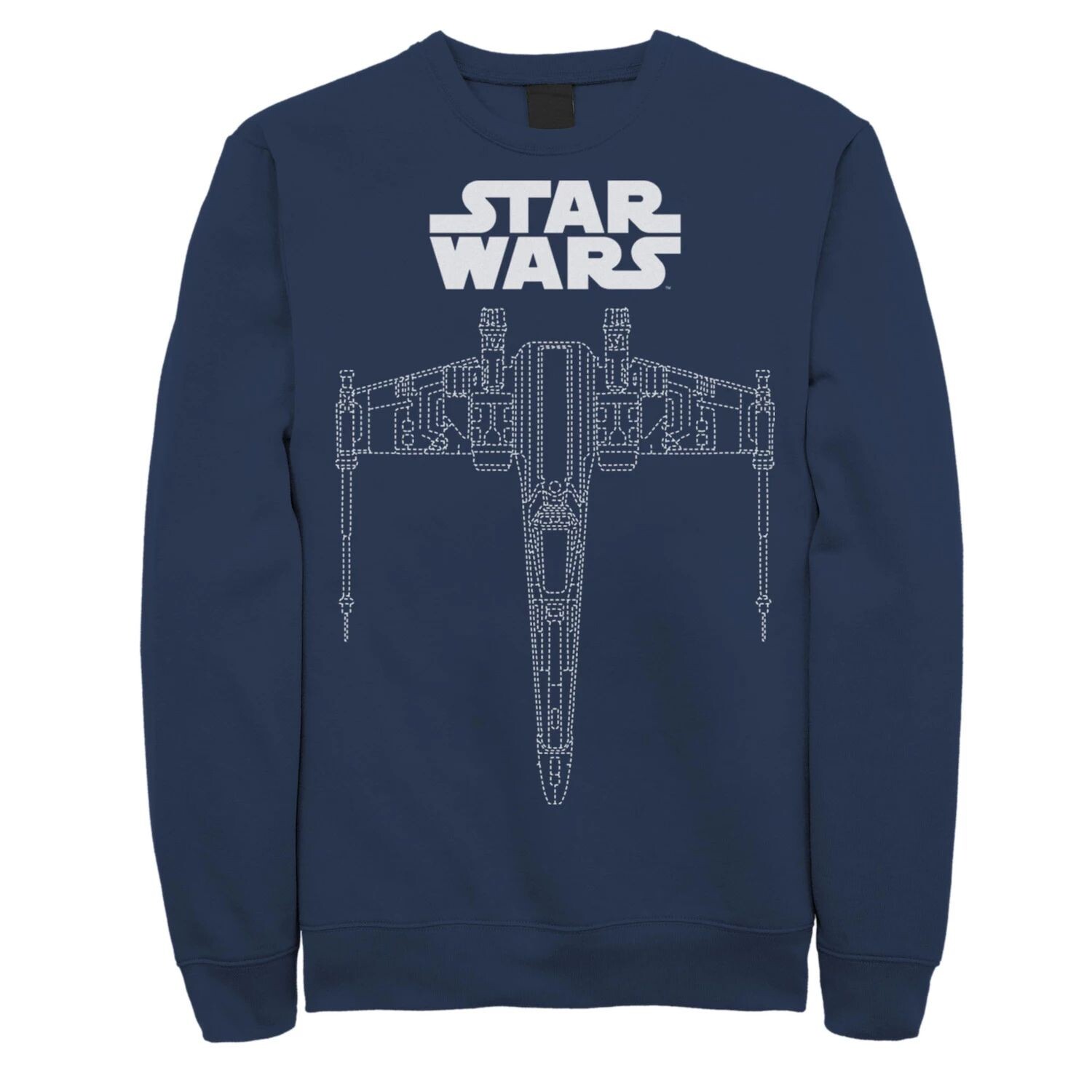 

Мужской свитшот «Звездные войны X-Wing» Licensed Character