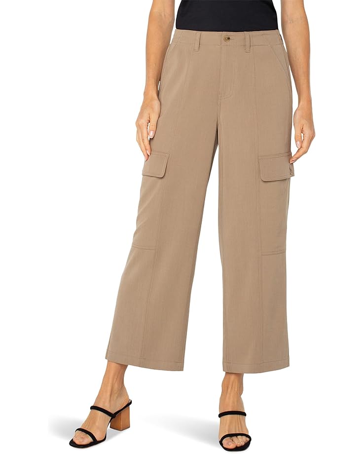 

Брюки Liverpool Los Angeles Hi-Rise Cargo Crop Straight Pant 26", цвет Palo Santo