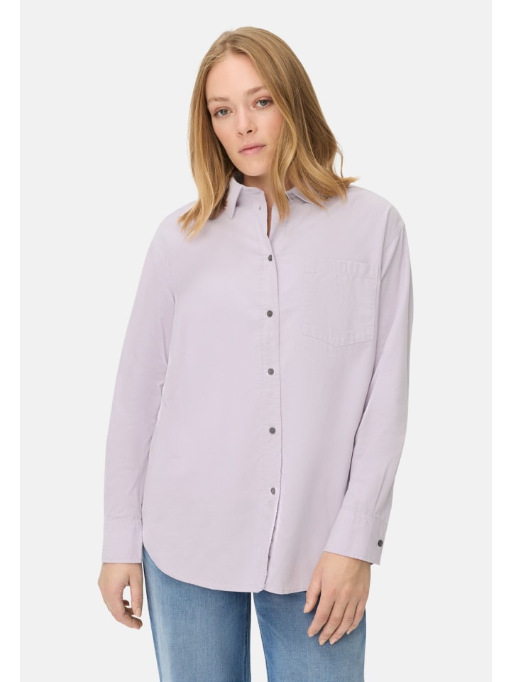

Блузка с нагрудным карманом фиолетового цвета Camel Active