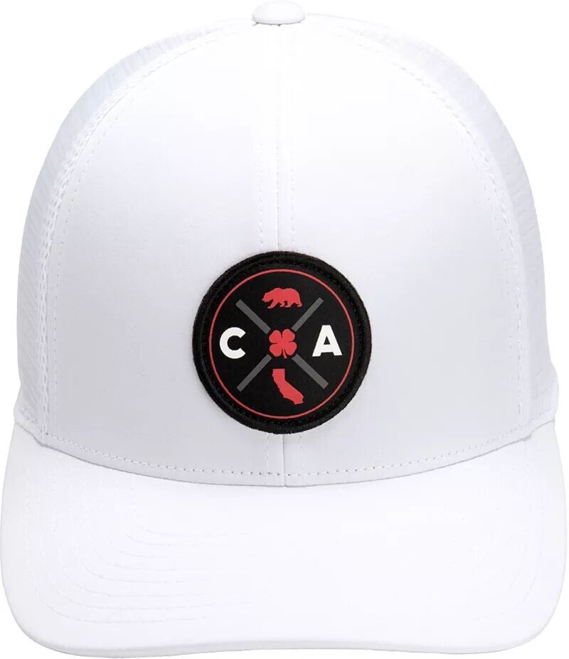 

Мужская кепка для гольфа Black Clover Cali Vibe Snapback, белый