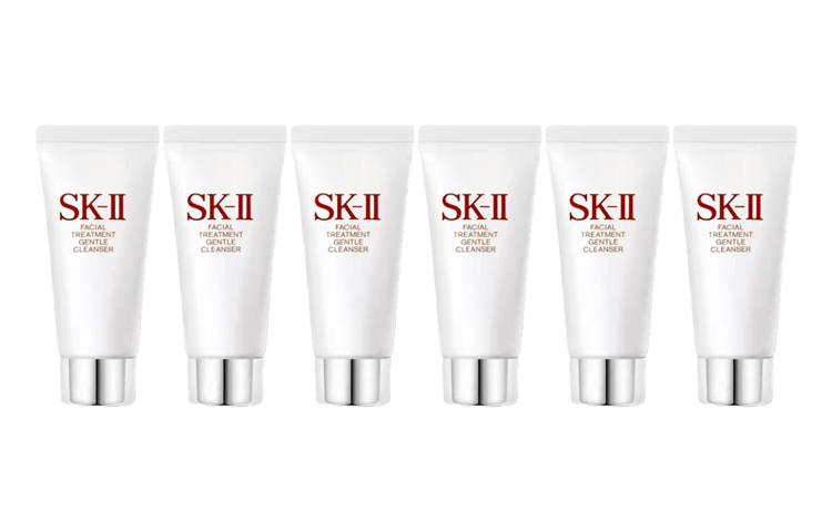 SK II набор пробников, Amino Acid Gentle Cleanser подтягивающий, освежающий, очищающий 17мл/20мл SK-II — фото 4