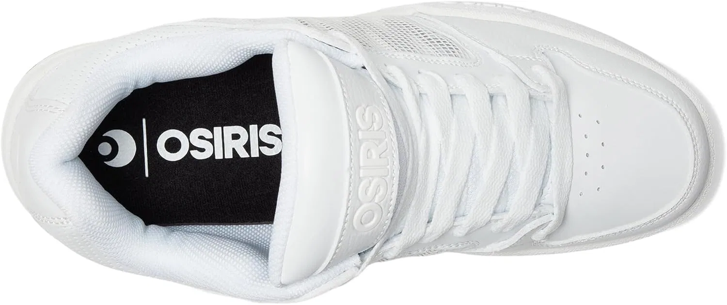 Кроссовки для скейтбординга Osiris, цвет White/Grey/Gum — фото 2
