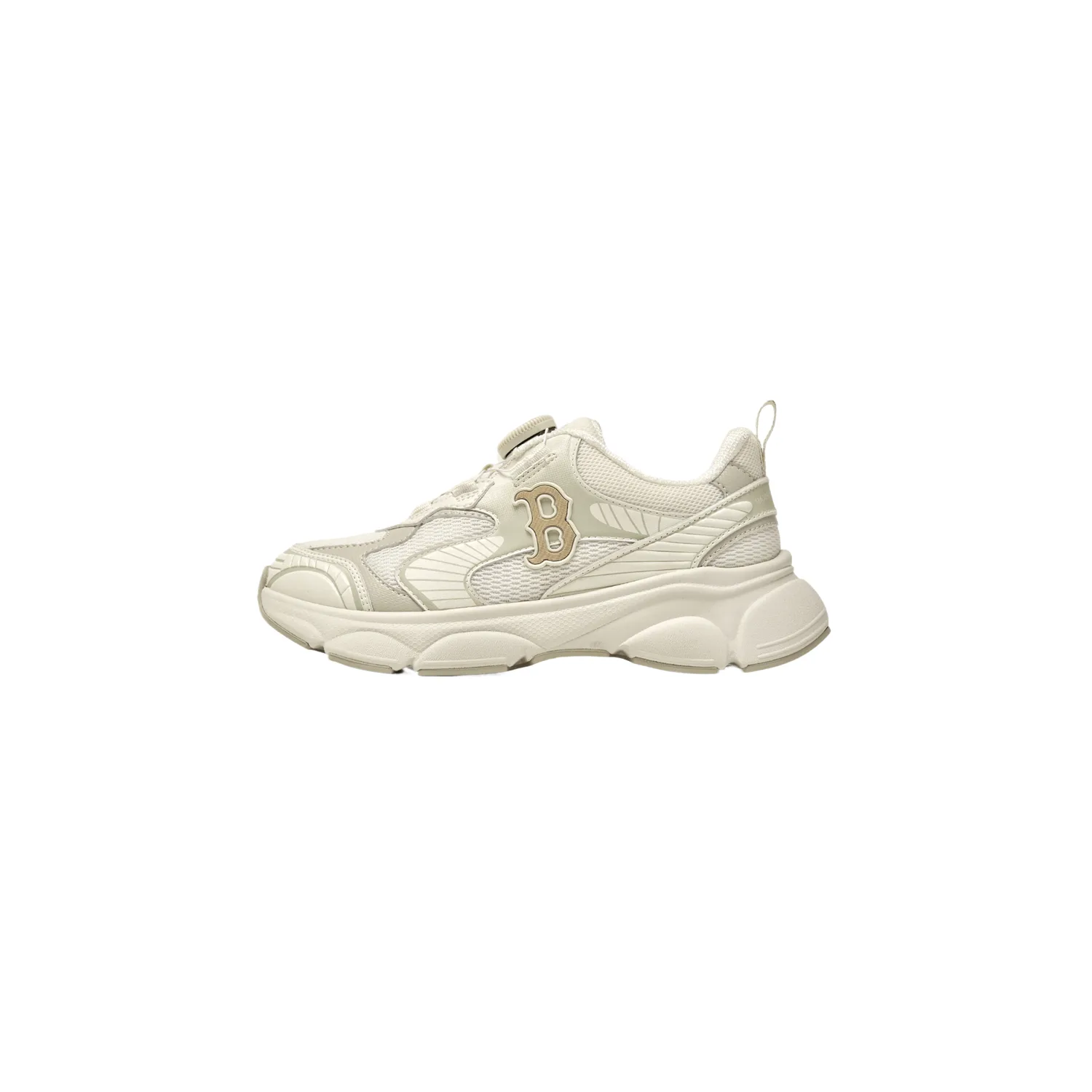 Polyester Low top Running Shoes Kids' MLB KIDS, бежевый