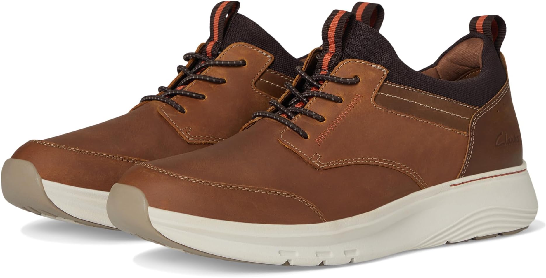 

Кроссовки Clarks Motion Trek EZ, цвет Dark Tan Leather