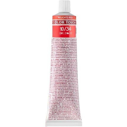 

Wella Color Touch Vibrant Reds 10/34 60 мл — полуперманентная краска без аммиака