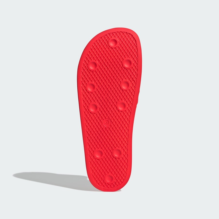 Мюли ADIDAS ORIGINALS Adilette, цвет Fire red — фото 4