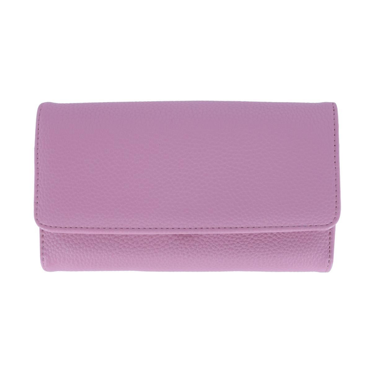 

Женский однотонный кошелек-клатч Bianca из веганской кожи Buxton, цвет mauve