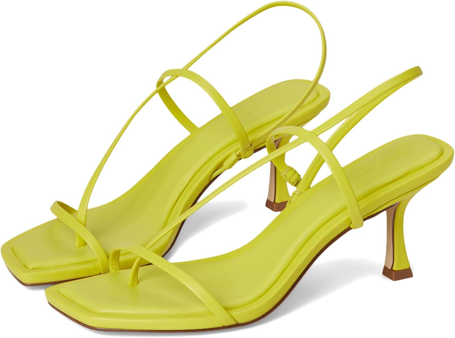 Сандалии Steve Madden Locke, цвет Lime Leather