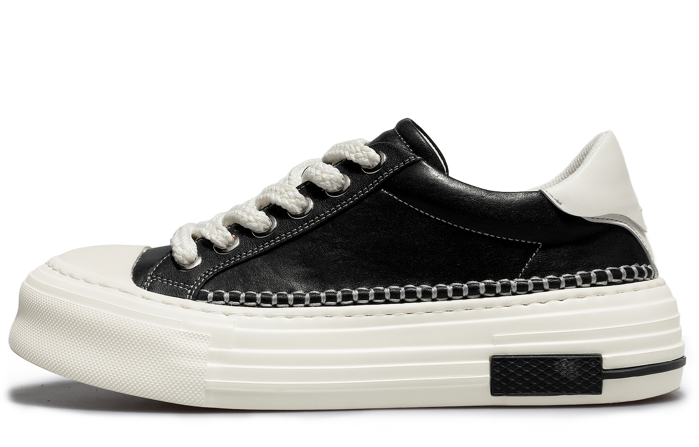 

Износостойкие и нескользящие мужские кроссовки Desai, White-01