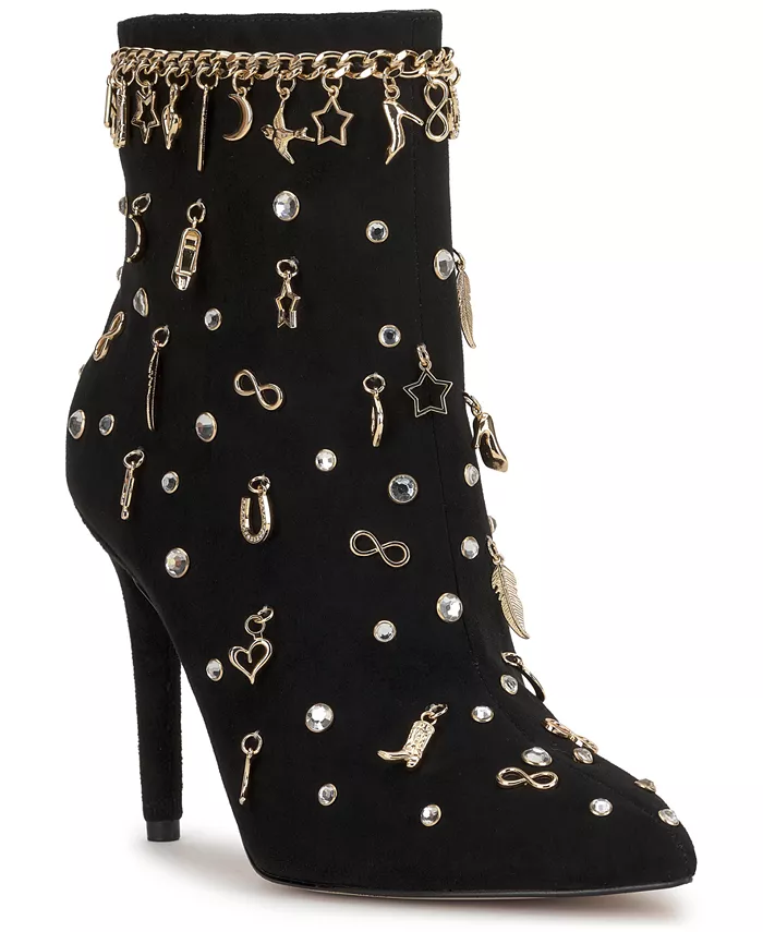 Женские ботильоны Lupire Stiletto Charm из коллекции Anniversary Collection Jessica Simpson, черный