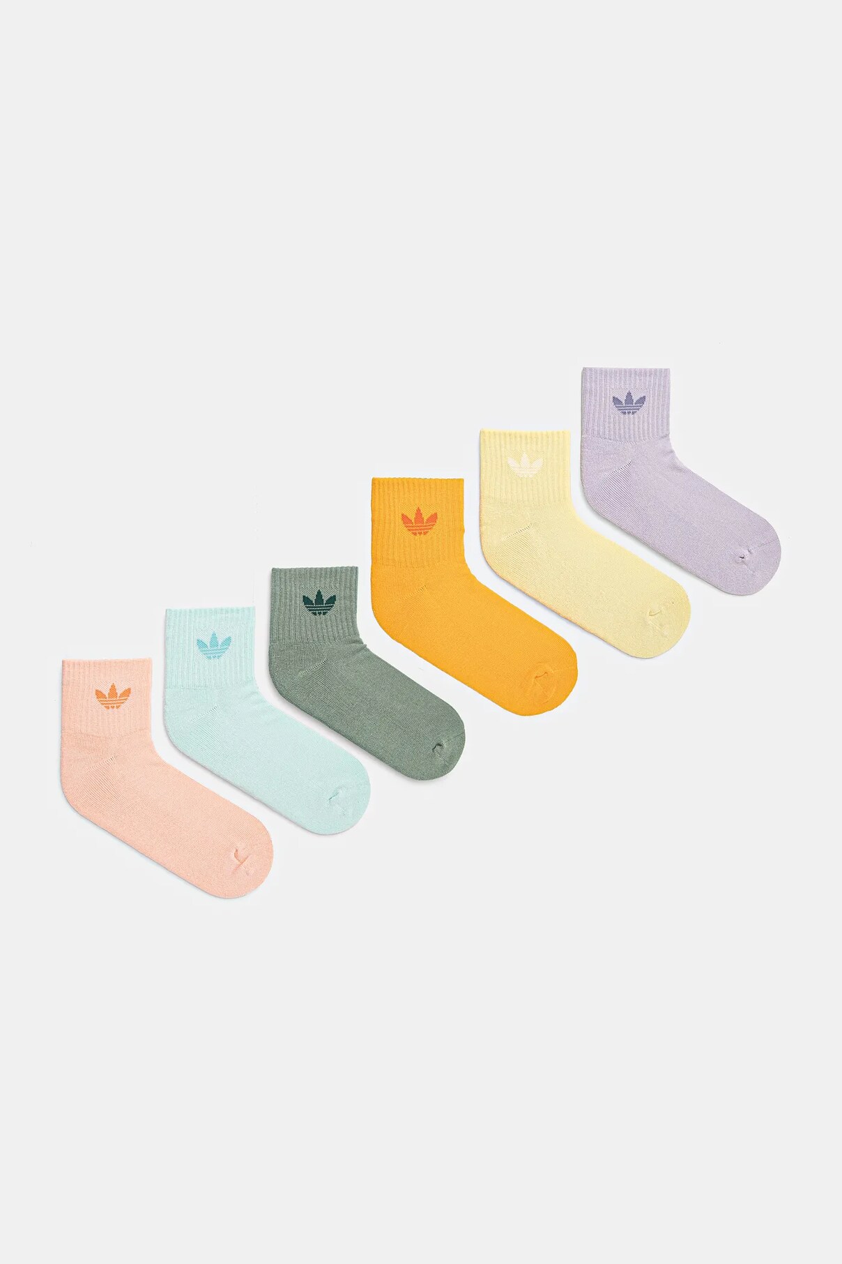 

Носки 6 пар в упаковке Adidas Originals, мультиколор
