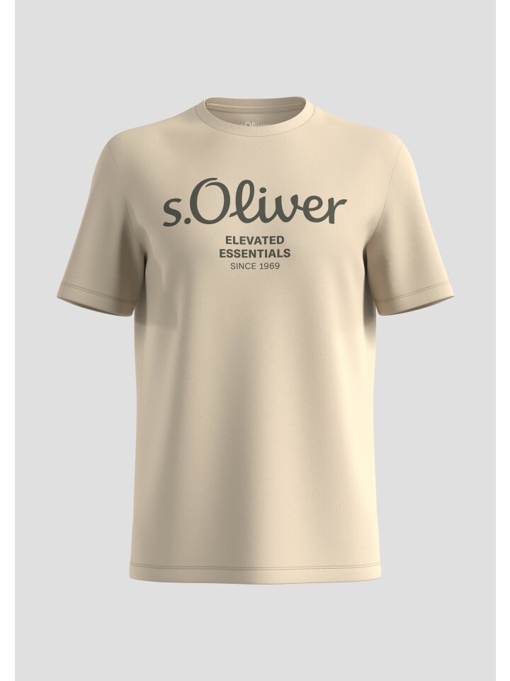 

Футболка s.Oliver, бежевый