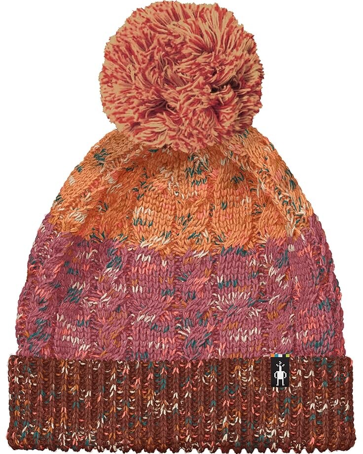 

Шапка Unisex Smartwool Isto Retro Beanie, цвет Pecan Brown