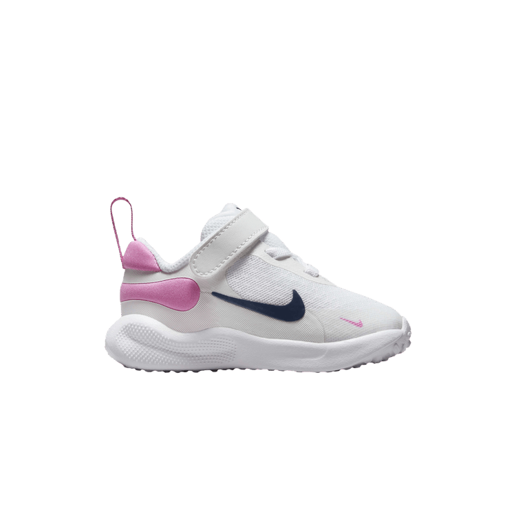 

Кроссовки Nike Revolution 7 TD 'White Playful Pink Navy', белый