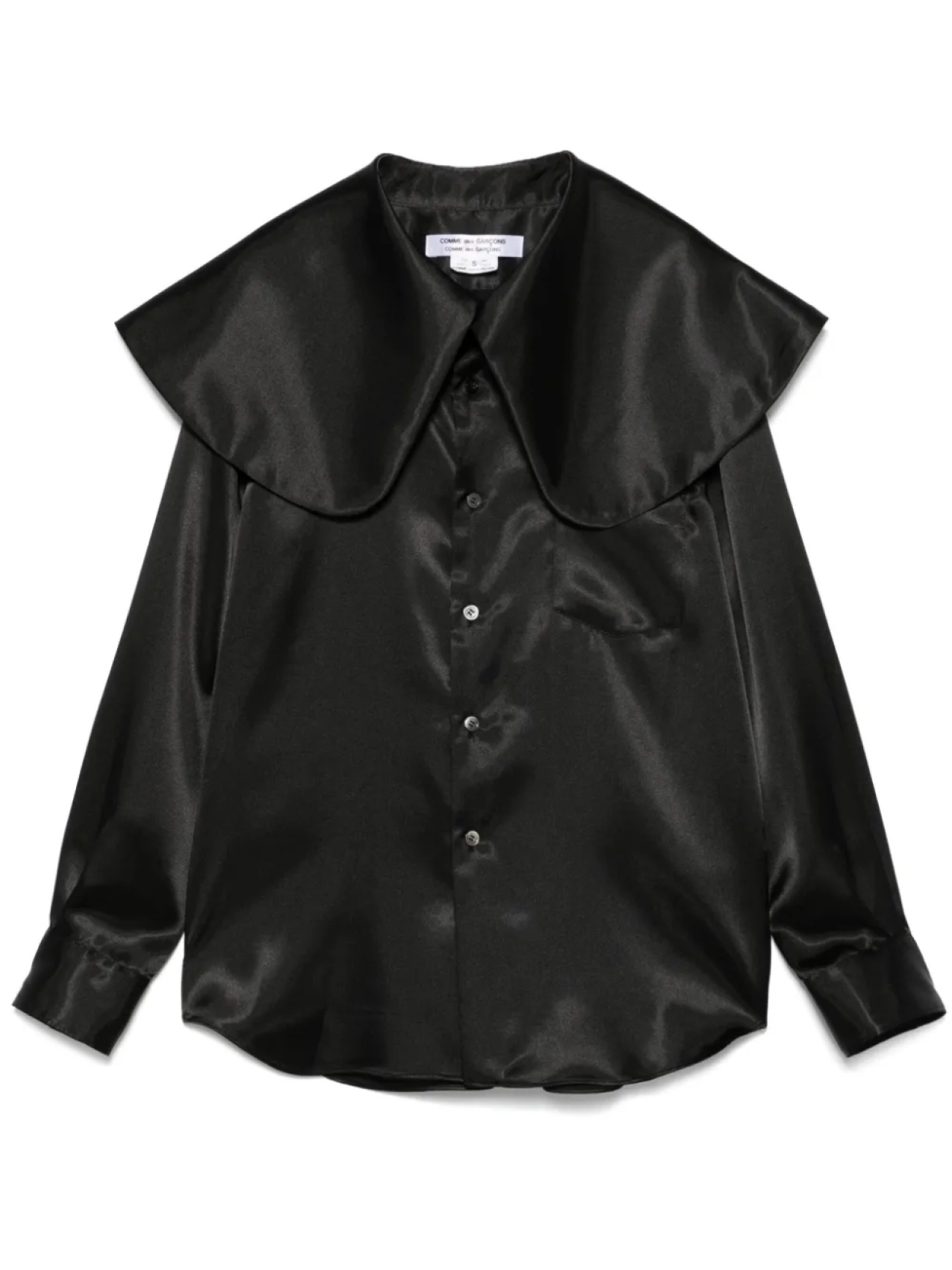

Comme Des Garçons Comme Des Garçons рубашка с объемным воротником, черный