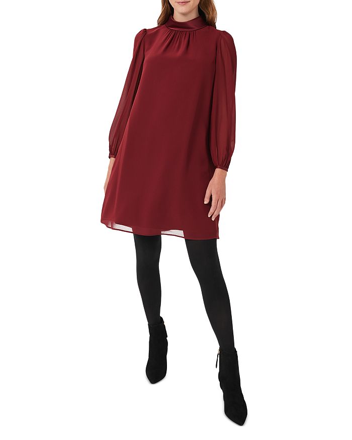 

Платье Ciara с длинными рукавами HOBBS LONDON, красный