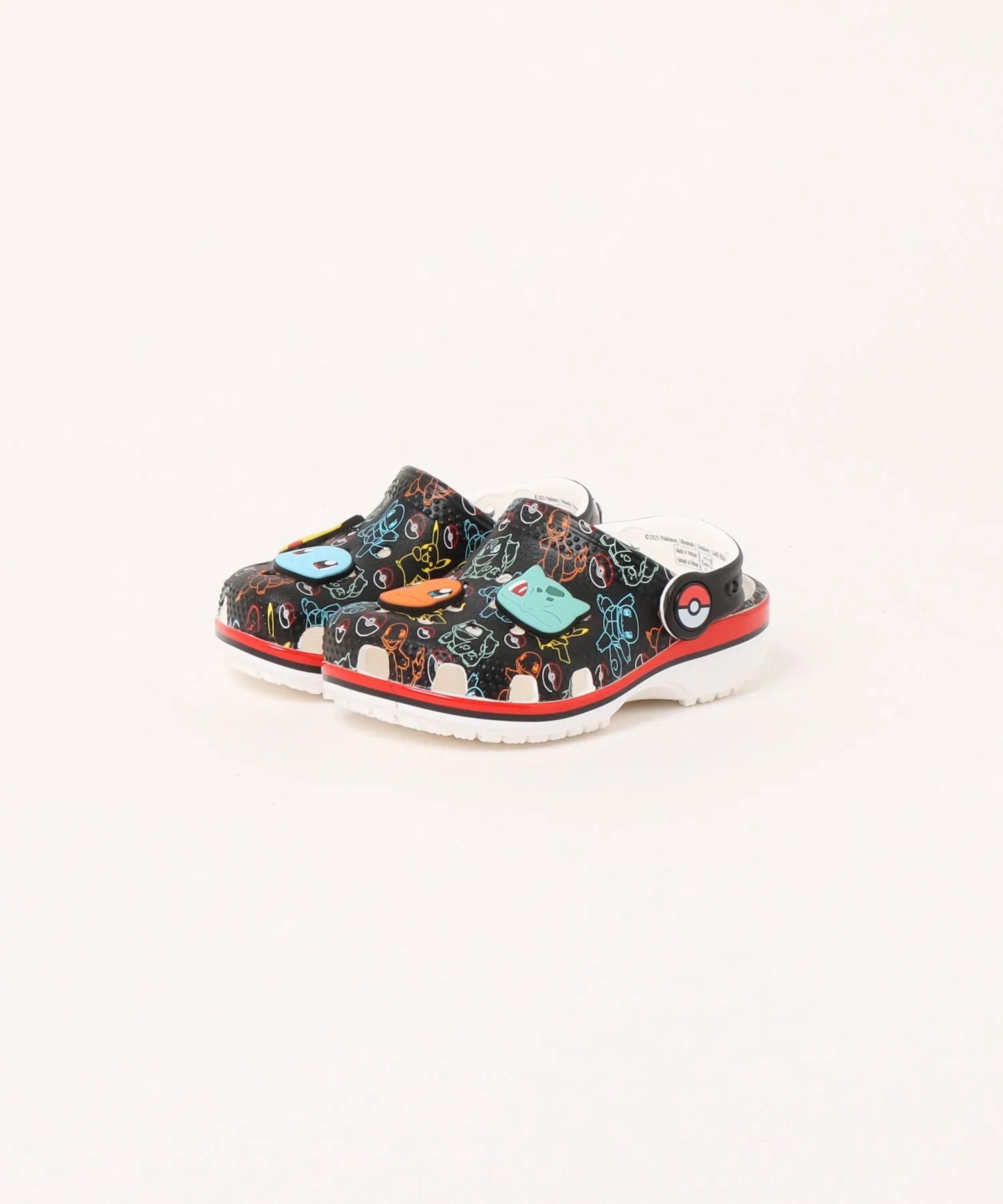 Детские кроксы Crocs Pokemon Print Classic Clog