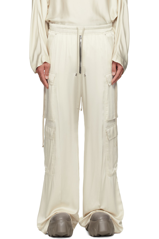 

Грузовые штаны Hollywood Cargobelas Rick Owens, цвет dinge