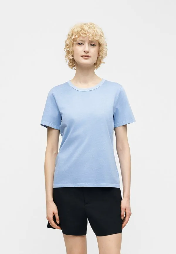 

Базовая футболка crew Gap, Moonstone Blue, Синий, Базовая футболка crew Gap, Moonstone Blue