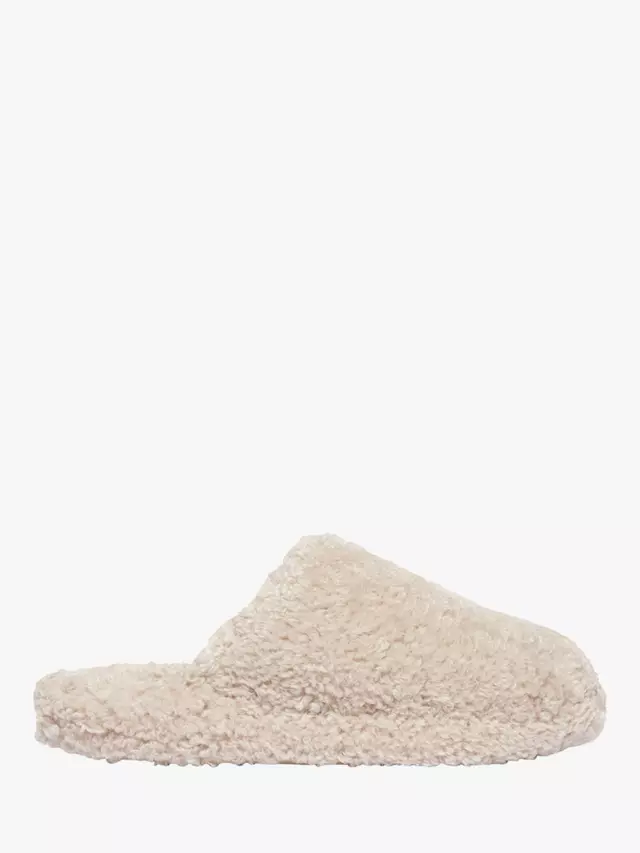 Тапочки FitFlop iQushion D-Luxe Mule, цвет milk/ice