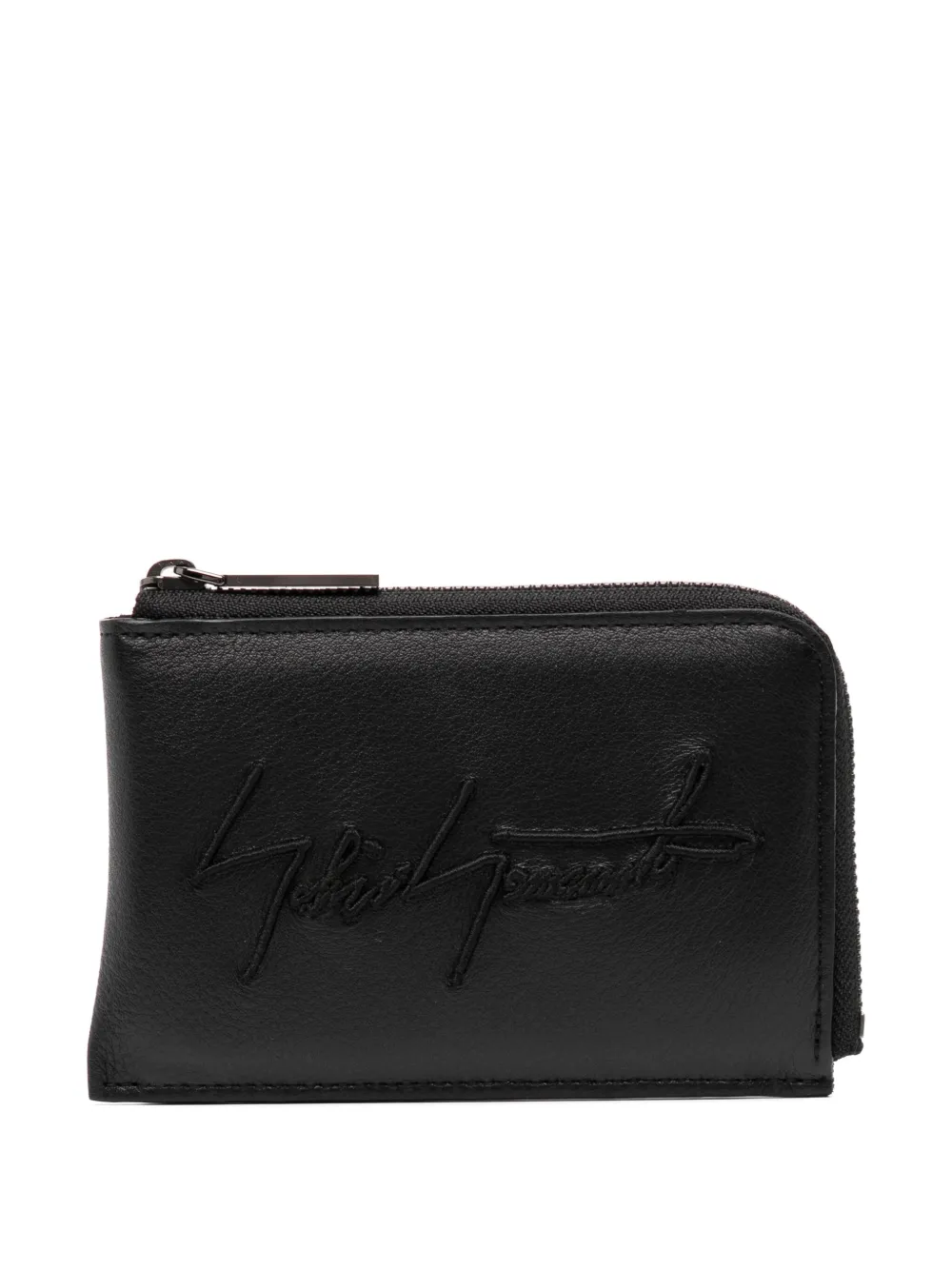 

Кошелек с логотипом Yohji Yamamoto, черный