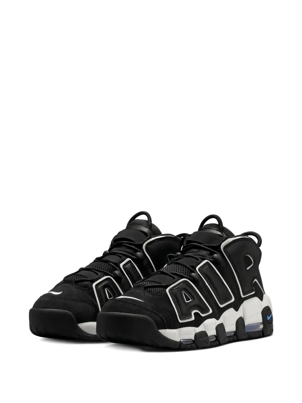 Кроссовки Air More Uptempo 96 Black/Star Blue Nike, черный — фото 2