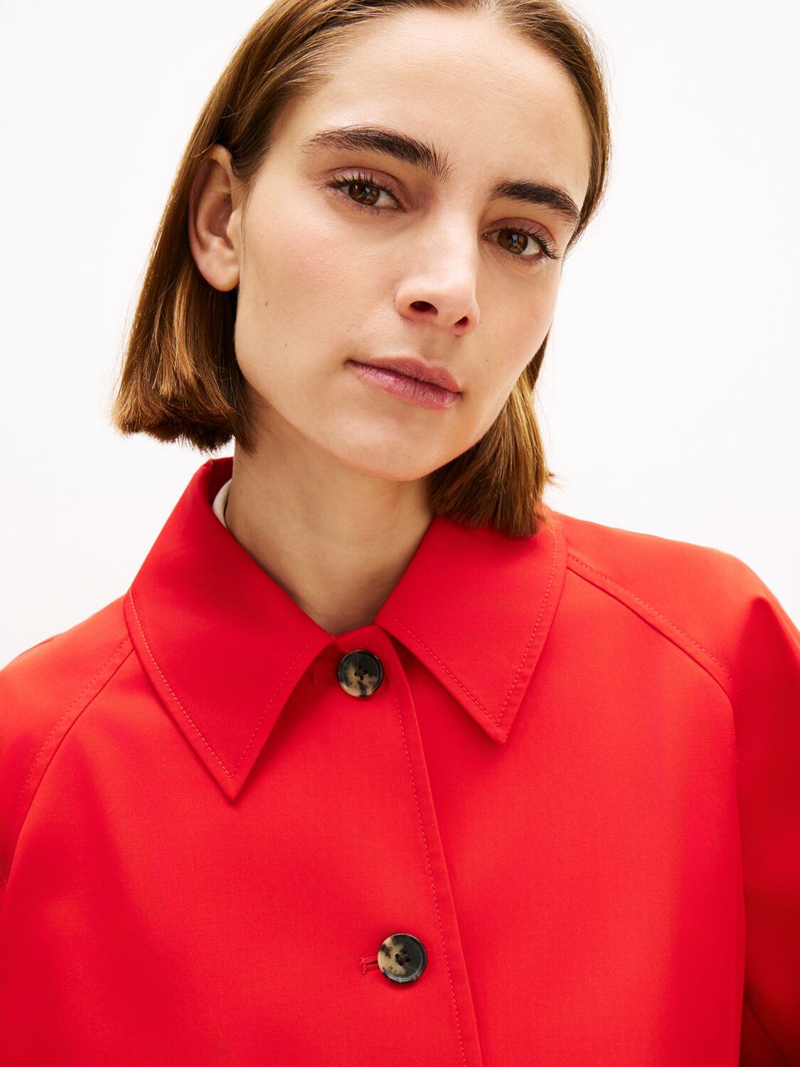 TOMMY HILFIGER Куртка для межсезонья в оранжевом — фото 2