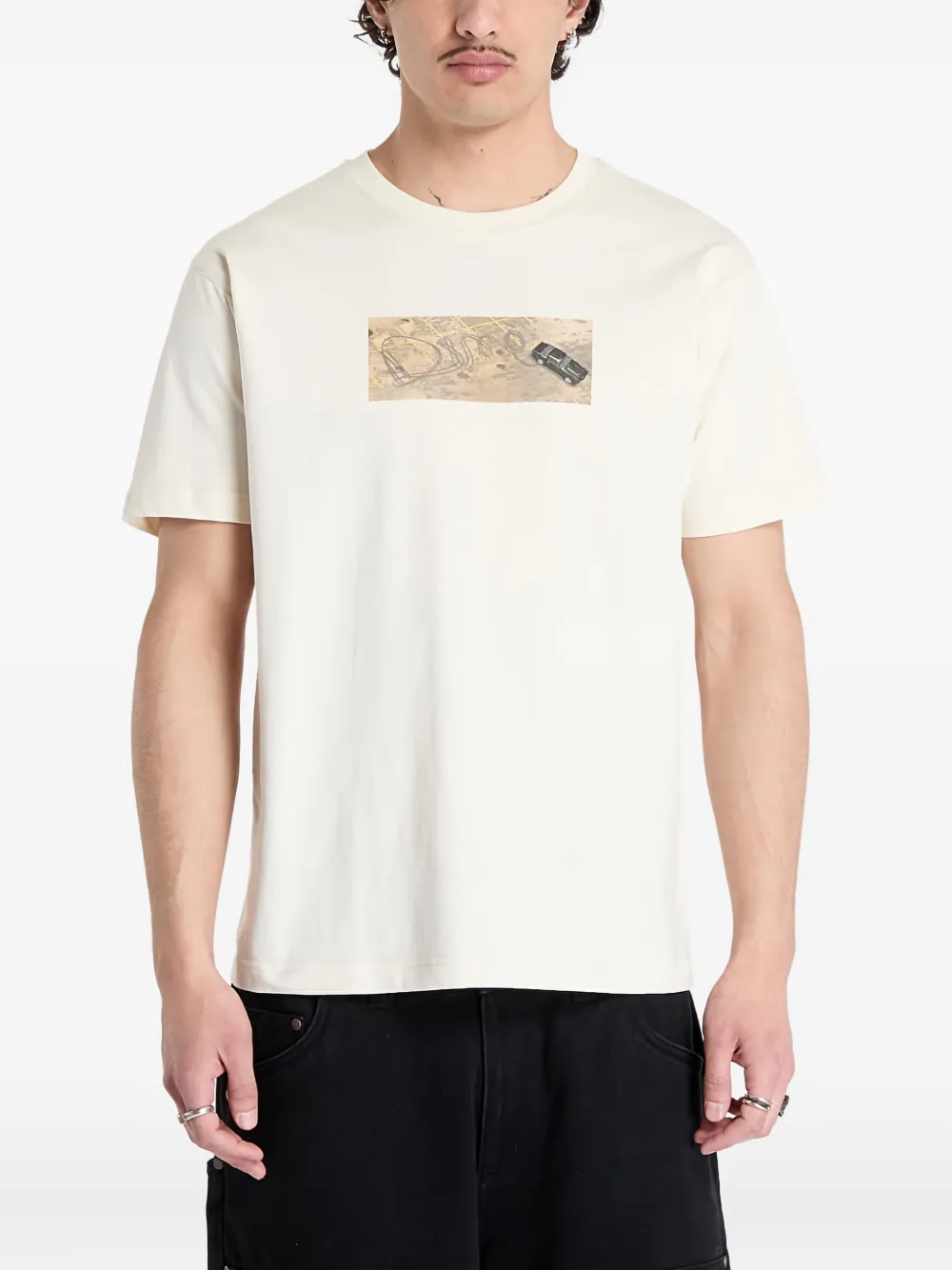 

Футболка с графичным принтом Dime, нейтральный