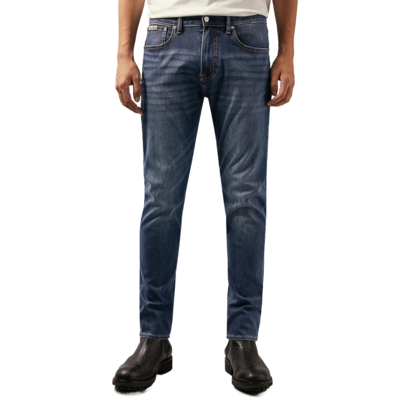 CALVIN KLEIN Jeans Мужские джинсы синие — фото 4