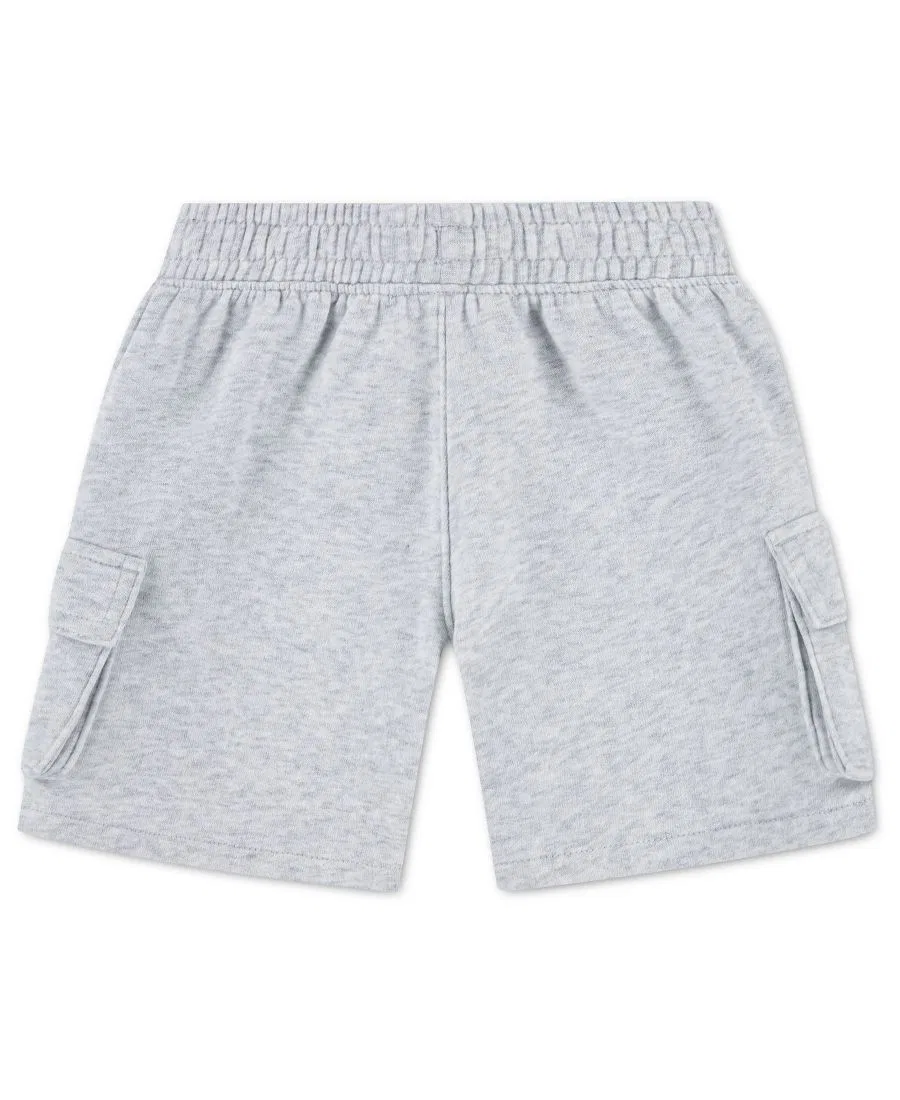 Детские флисовые шорты-карго для мальчиков 2T-5T Abercrombie Kids, серый — фото 2