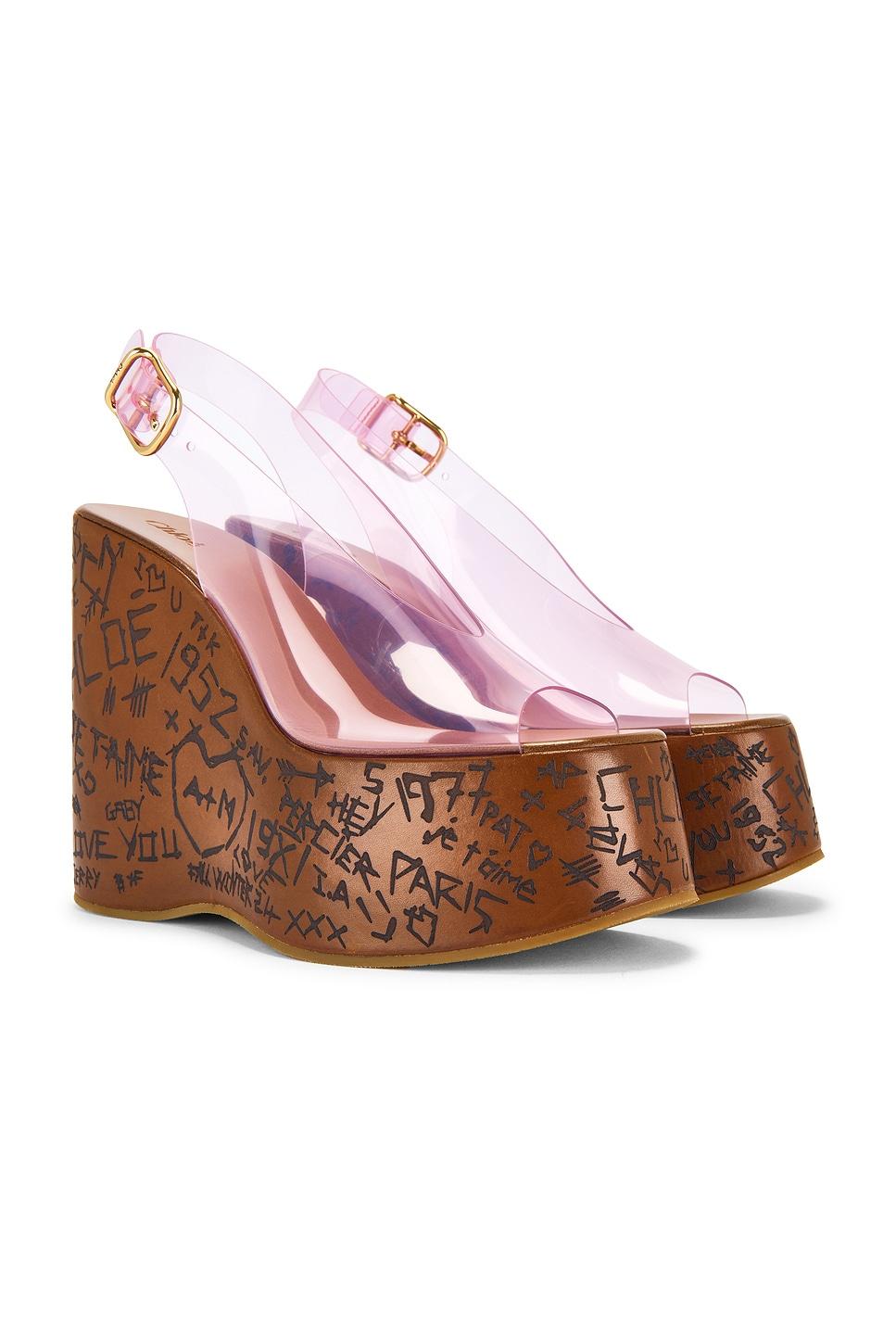 Туфли Maxime Wedge Chloe, Pink Fizz